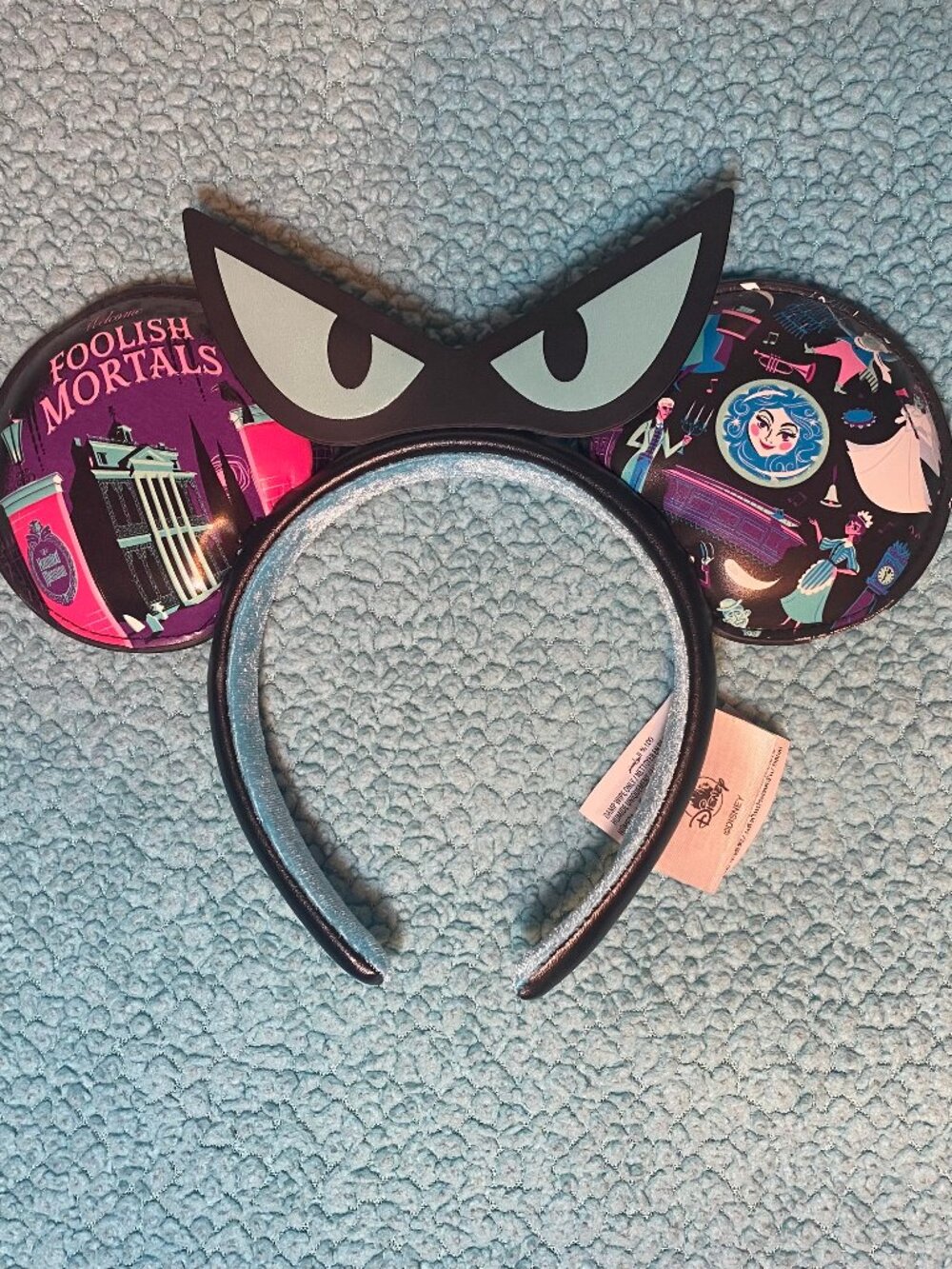 Disney Parks Haunted Mansion Ears Headband Foolish Mortals Eyes